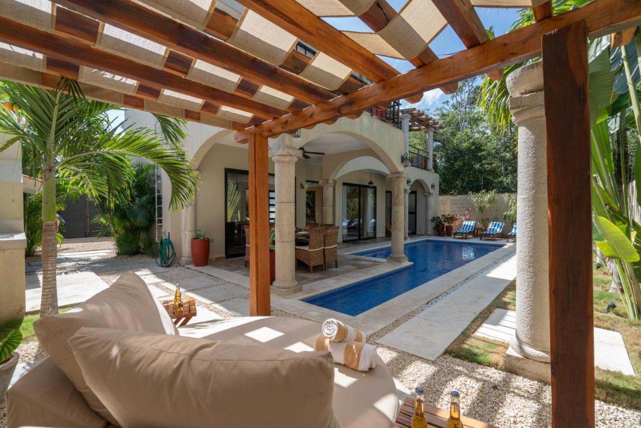 Tulum Stunning Villa For 10-Cabana-Private Pool-Parking Extérieur photo