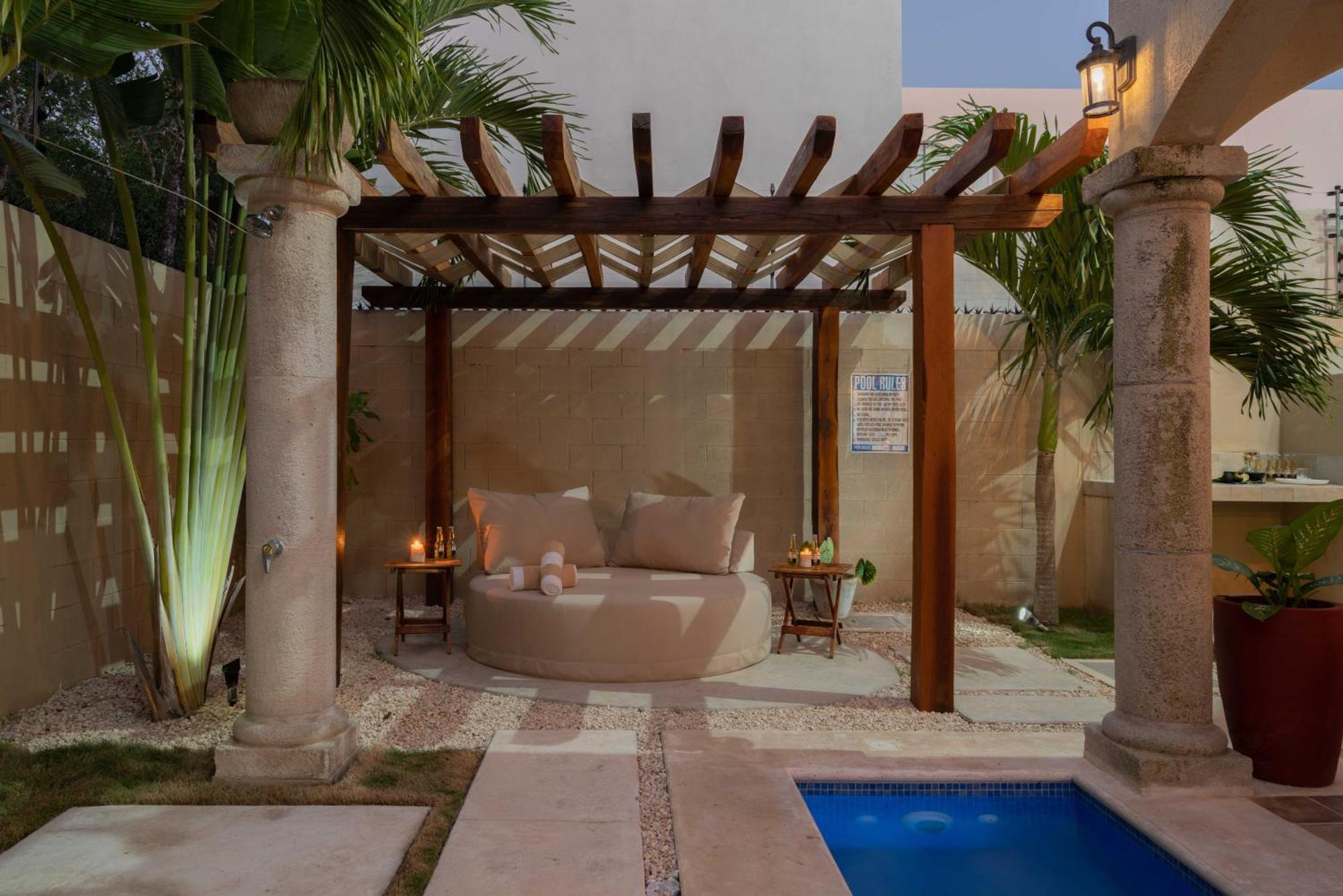 Tulum Stunning Villa For 10-Cabana-Private Pool-Parking Extérieur photo