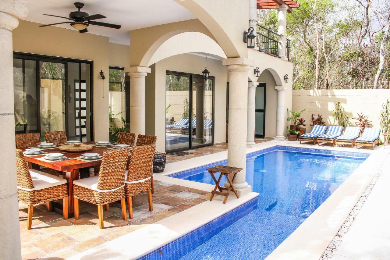 Tulum Stunning Villa For 10-Cabana-Private Pool-Parking Extérieur photo